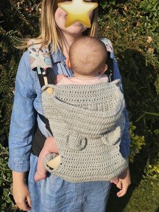 Teddy Baby Carrier Cover