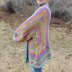 Hexagonal Stash Buster Knit Cardigan