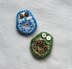 Beaded Owl Pin