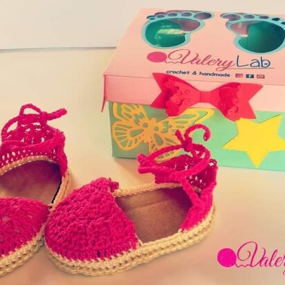 Baby Espadrillas Crochet