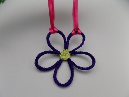 Recycled Crochet Daisy Flowers