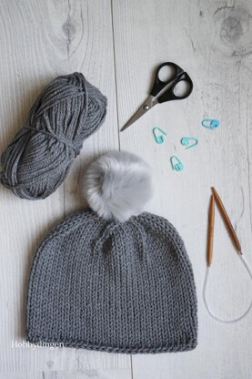 Simple Grey Beanie