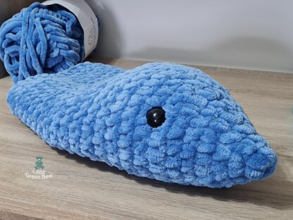 Shannon the Shark - UK Terminology - Amigurumi