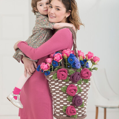 Mother's Day Knit Bag in Lion Brand Wool-Ease Thick & Quick - L40164