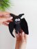 Bat crochet pattern, Halloween crochet decor