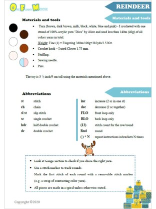 Reindeer (Mini Friends)