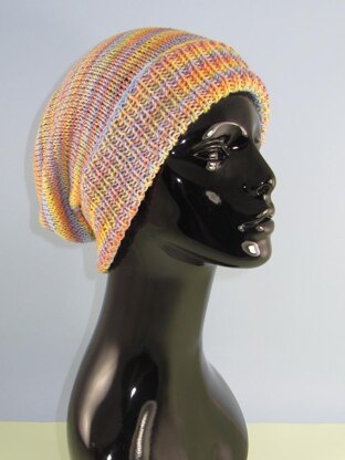 Self Striping Super Slouch Hat