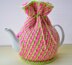 Marshmallow 4 Cup Teapot Cosy Knitting Pattern