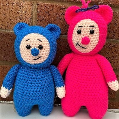 Baby TV Billy & Bam Bam Crochet Patterns