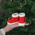 Santa baby booties