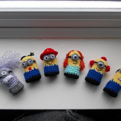 Minion Finger Puppets