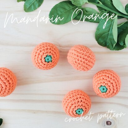 FREE Mandarin Orange Crochet Pattern