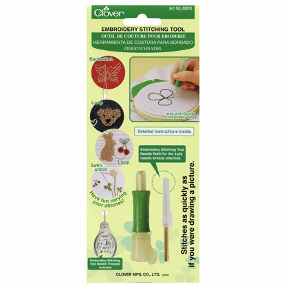 Clover Embroidery Stitching & Punch Needle Tool