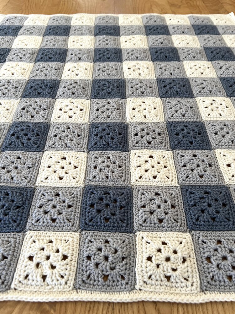 Sweet Granny Small Granny Square Baby Blanket Pattern Granny