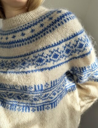 Porcelain Yoke Sweater