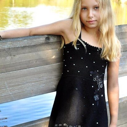 Faerie Dreams Hand Knitted Dress - knitting pattern