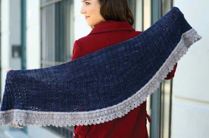 Koriburi Shawl in Malabrigo Dos Tierras - Downloadable PDF