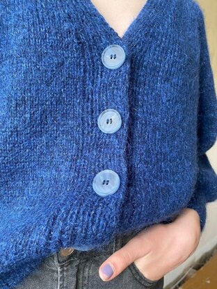 Mohair weekend cardigan