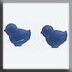 Mill Hill Bead MH12228 - Petite Song Bird Matte Sapphire