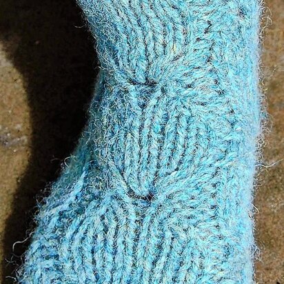 Rills socks - knitting pattern