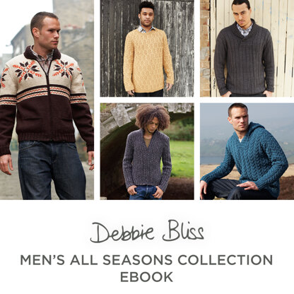 Debbie Bliss Men's All Season Collection Ebook - Knitting Patterns for Men by Debbie Bliss