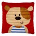 Vervaco Little Bear Long Stitch Cushion Kit - 25 x 25 cm