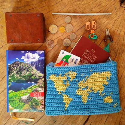 Travel the World Pouch