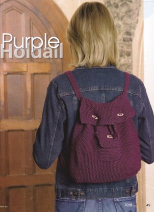 Moss Stitch Backpack