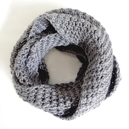 Knit-Like Infinity Cowl Scarf - The NHUDAN