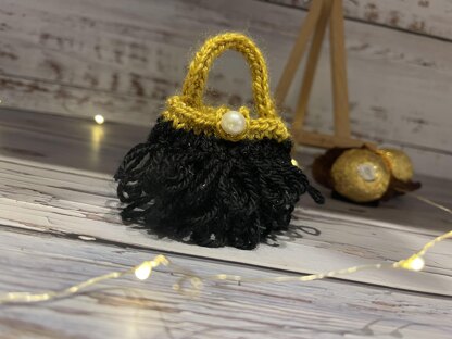 Handbag Favour Ferrero Rocher Cover Knitting Patterns