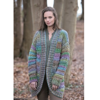 Daphne Cardigan in Adriafil Mistero - Downloadable PDF