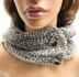 Hooded Button Cowl Scarf