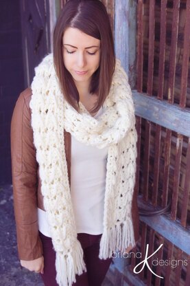 Alamos Crochet Big Scarf