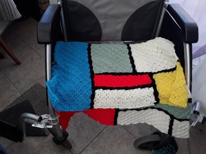 Mondrian style1 C2c blanket