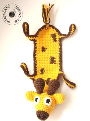 Bookmark Crazy Giraffe