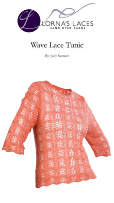 Wave Lace Tunic in Lorna's Laces Helen's Lace