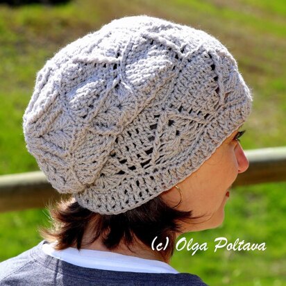 Textured Slouchy Hat