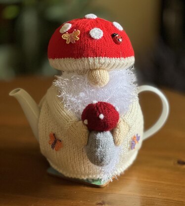 Toadstool Gonk Tea Cosy