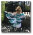 Blue Butterflies Shawl