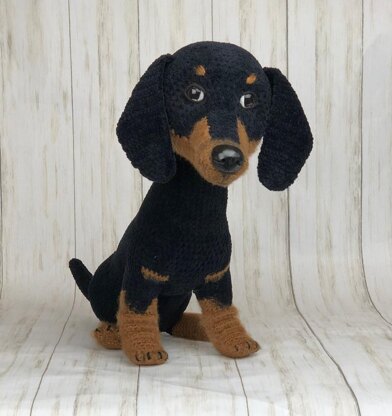 Dachshund Dog Crochet Pattern