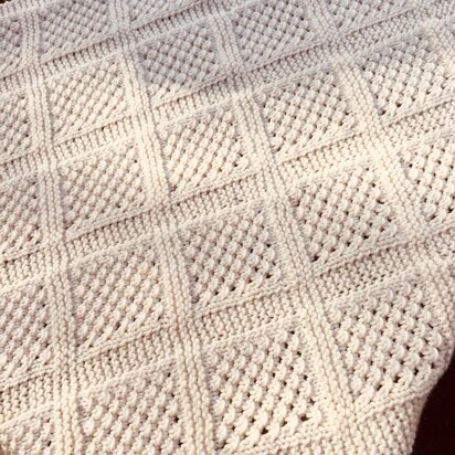 Lace Panel Blanket