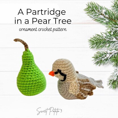 Partridge Pear Tree Ornament