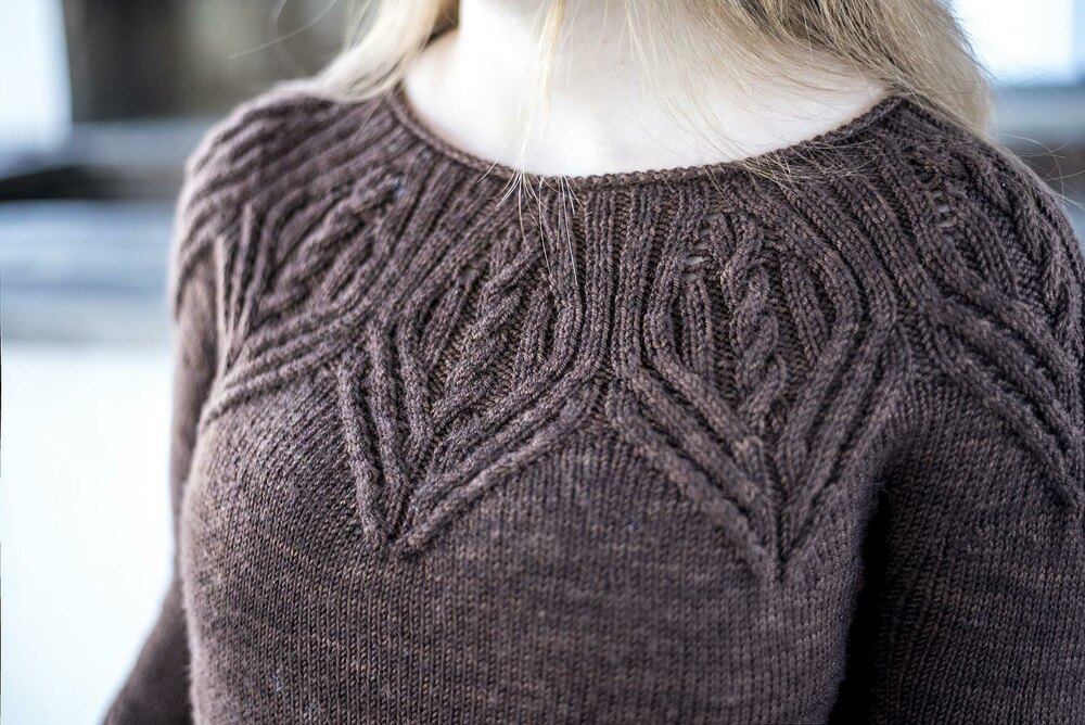 Aviara pullover by irina anikeeva схема узора