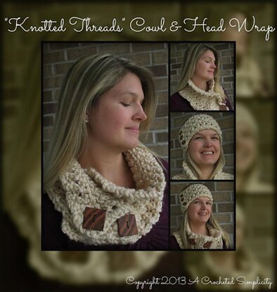 "Knotted Threads" Head Wrap