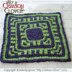 Aztec Afghan Square