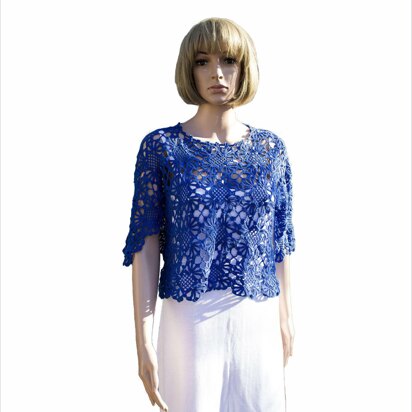 Lace top pattern size L