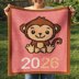 Monkey 2026 Baby Blanket Single Crochet Pattern