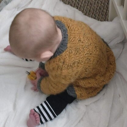 Baby Badger Cardigan