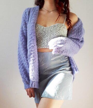 Lilac cardi