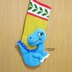 Dinosaur Christmas Stocking